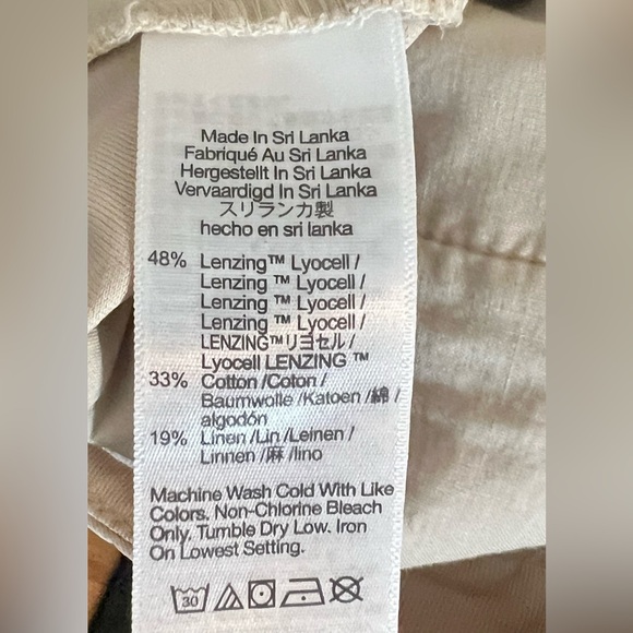 Madewell The Harlow Wide Leg Pant in Harvest Moon, Size 0 - Picture 6 of 7